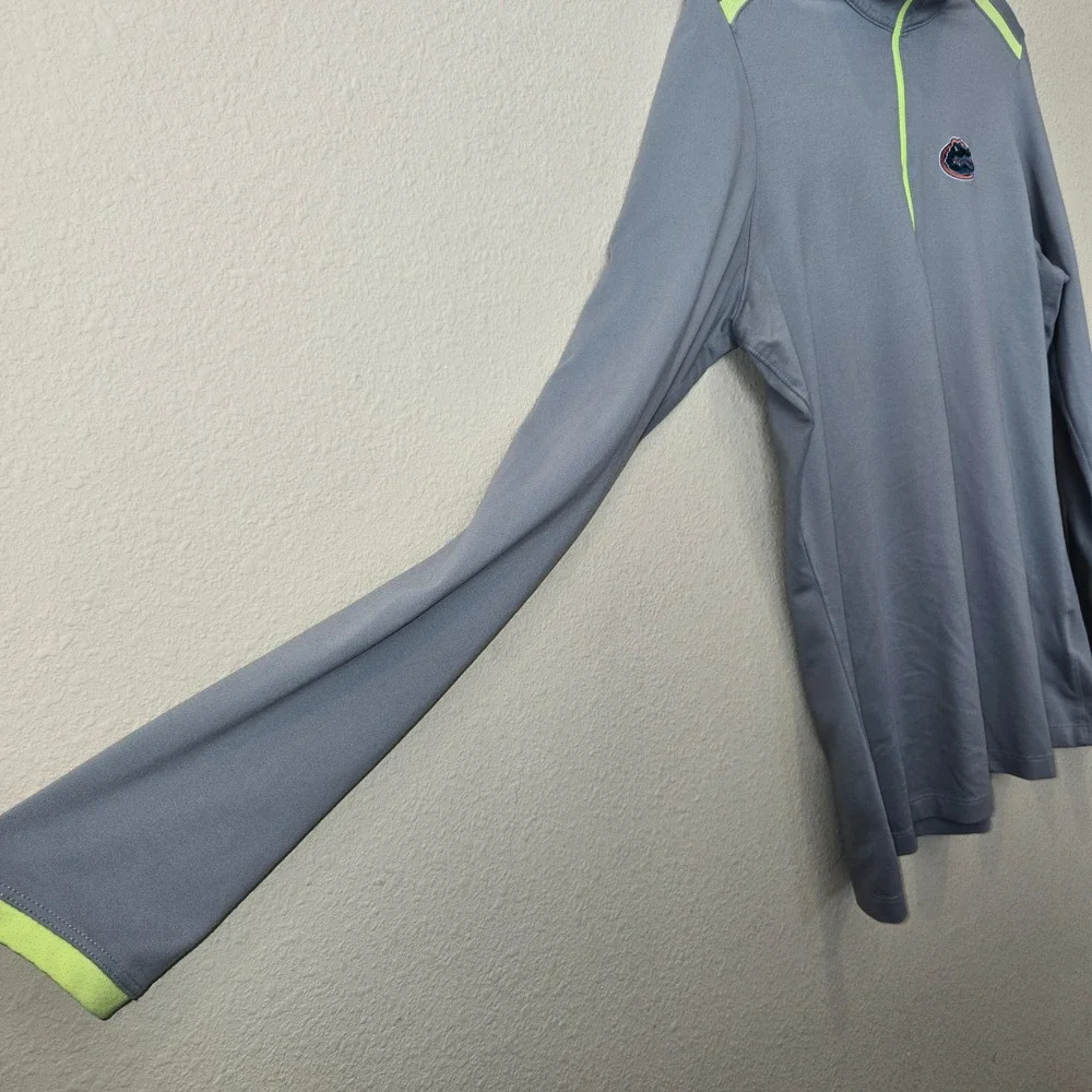 Nike Golf Florida Gators Mens Gray‎ Dri-Fit Quarter Zip Pullover NCAA, Large